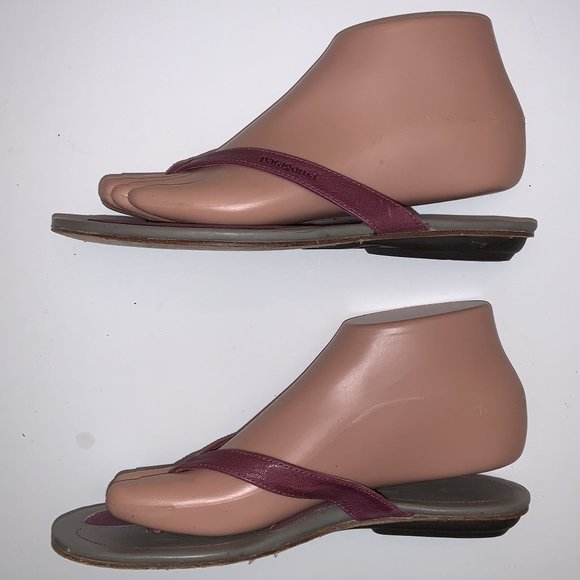 PATAGONIA Purple Gray Bandha Thong Currant Flip Flop Sandals Size 6 - Picture 3 of 6